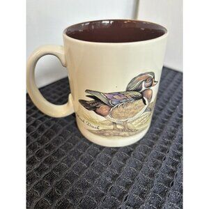 Banana Appeal Mallard Duck Vintage Cup Signed Burkhart